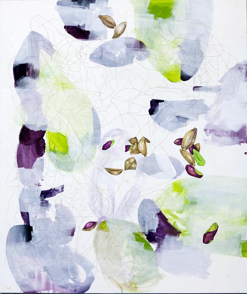 İsimsiz- Untitled, 2013, Tuval üzerine akrilik- Acrylic on canvas, 150x126 cm